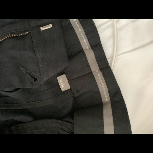 Denver Hayes Black khaki slim fit  pants 36x32 - Picture 2 of 3